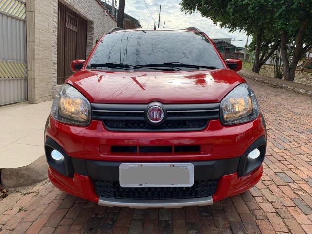Lindo Fiat Novo Uno Way E 1.0 Flex 2017-2017, completo - Foto 8