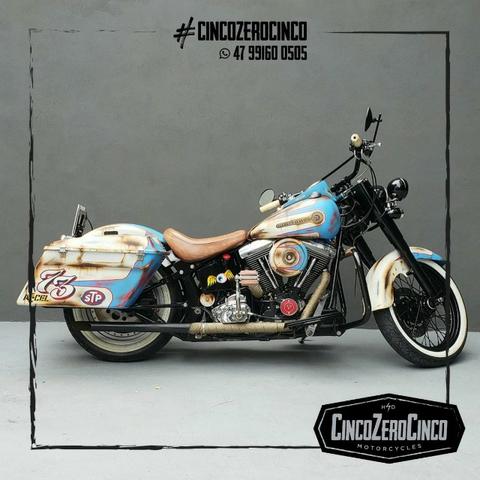 Fat Boy Evolution Carburada Customizada - Foto 3