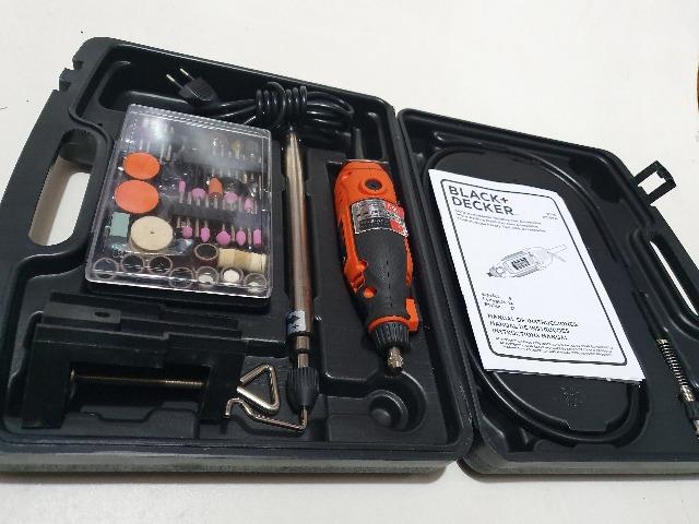 Kit Micro Retifica com 110 peças Black & Decker - RT18KA-BR - Foto 2