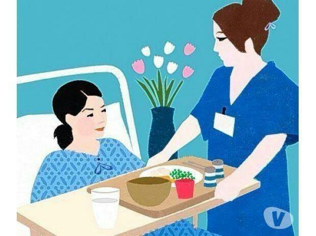 Acompanho pessoas em hospital