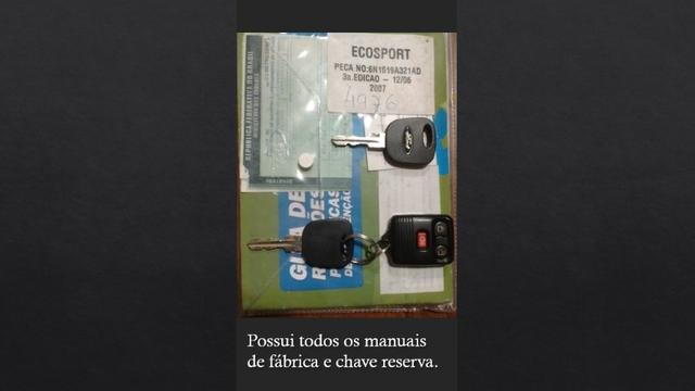 Ford Ecosport 1.6 completa, (Único Dono ) 48.300Km originais - Foto 9