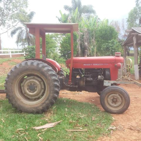 Vende-se trator Massey Fergusson + Carreta - Foto 5
