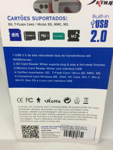 Leitor de cartão varios modelos para ligar no USB