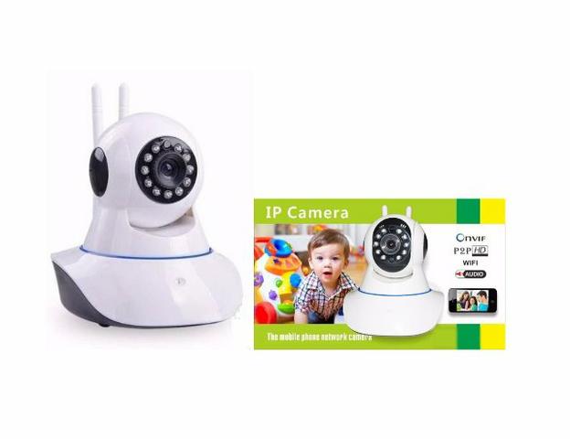 Câmera Rotativa 360° Ip Visão Noturna Wifi HD - Foto 2