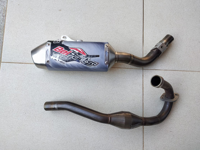 Escape/ponteira CRF 250f belparts