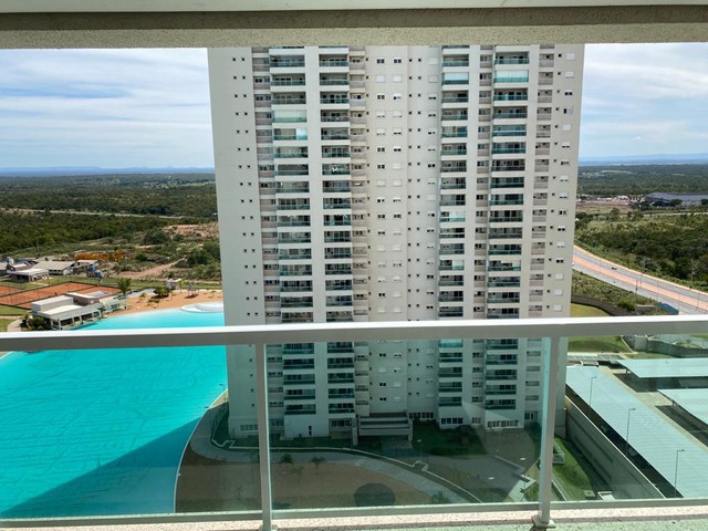 Apartamento para venda possui 138M2 com 3 suítes no Brasil Beach home Resort - Cuiabá - MT