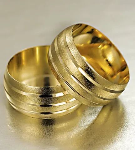 Aliança ouro18k (enamoradosjp) - Foto 3