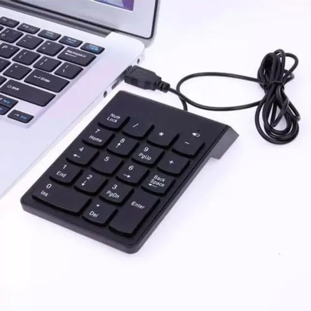 Mini Teclado Numérico Portátil Usb 18 Teclas - Foto 2
