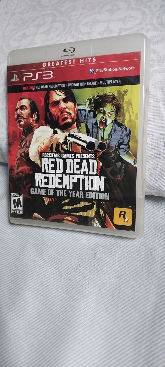 Red Dead Redemption para ps3 em mídia digital