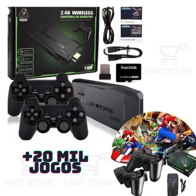 Console Playstation 4 Mega Pack V7 c/ 3 Jogos 2 Controles Pretos