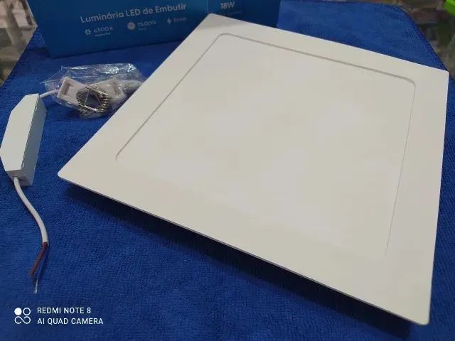 Painel Sobrepor -Elgin 6500k  18w 22x22 (Honestidade e qualidade-Jk Eletrônicos) - Foto 2
