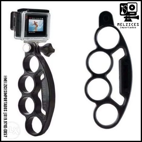 Suporte ergonômico De Mão Para GoPro e Similares