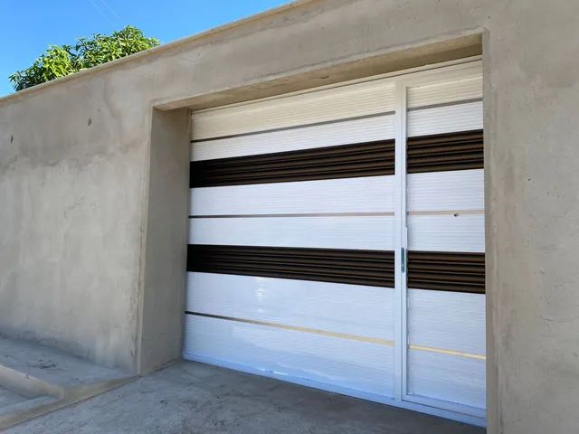 PORTÃO DE ALUMÍNIO 10X SEM ENTRADA  - Foto 2