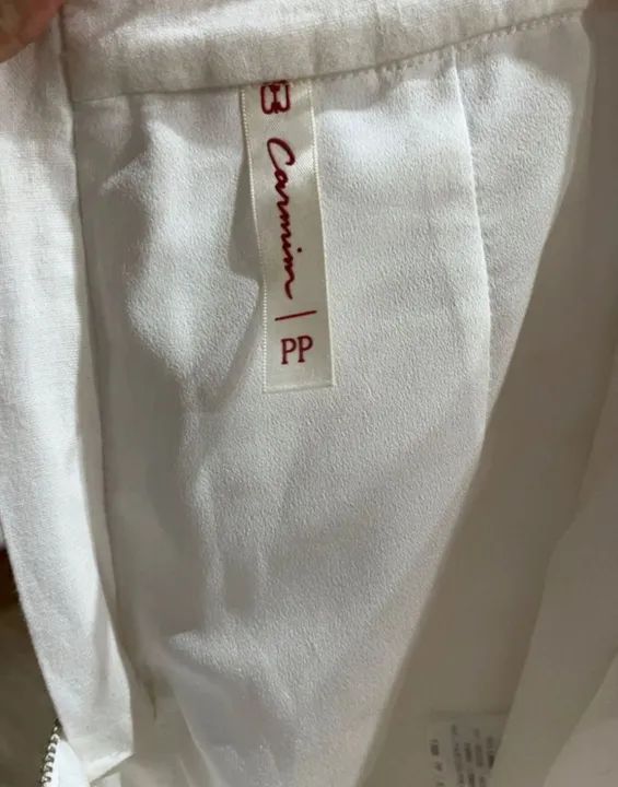 Calça Carmim branca 34 PP - Foto 3