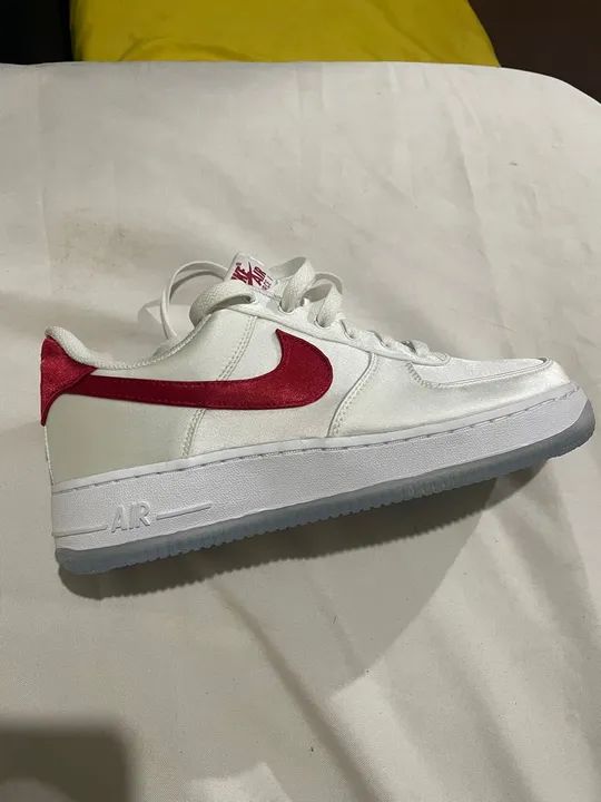 Nike Air Force 1 Low Satin Vermelho feminino  TAM: 38 - Foto 3