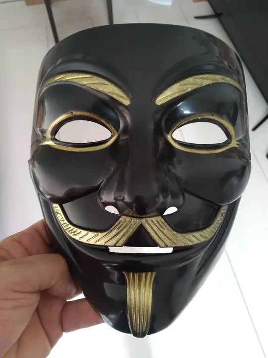 Mascara V de Vinganca Halloween Terror 
