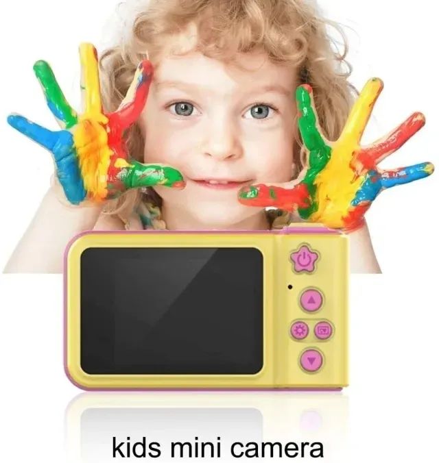 Lacrada Mini Câmera Digital Infantil Fotografa e Filma - Foto 6