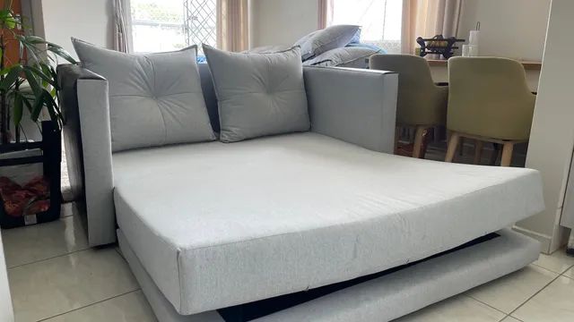 Sofá Cama Novita Boucle [160m] Novíssimo - Foto 5