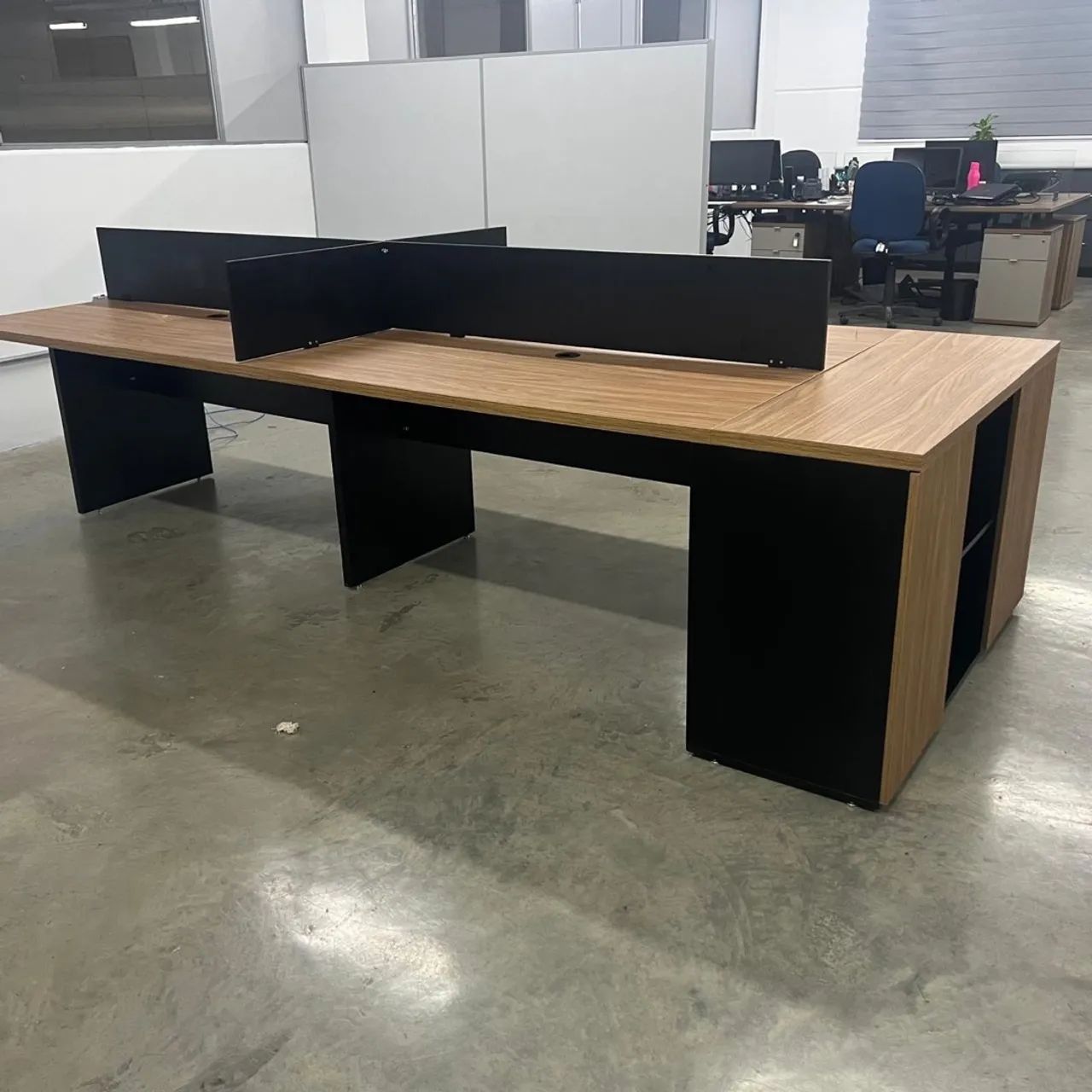 Móveis para escritório estação de trabalho  - Foto 3