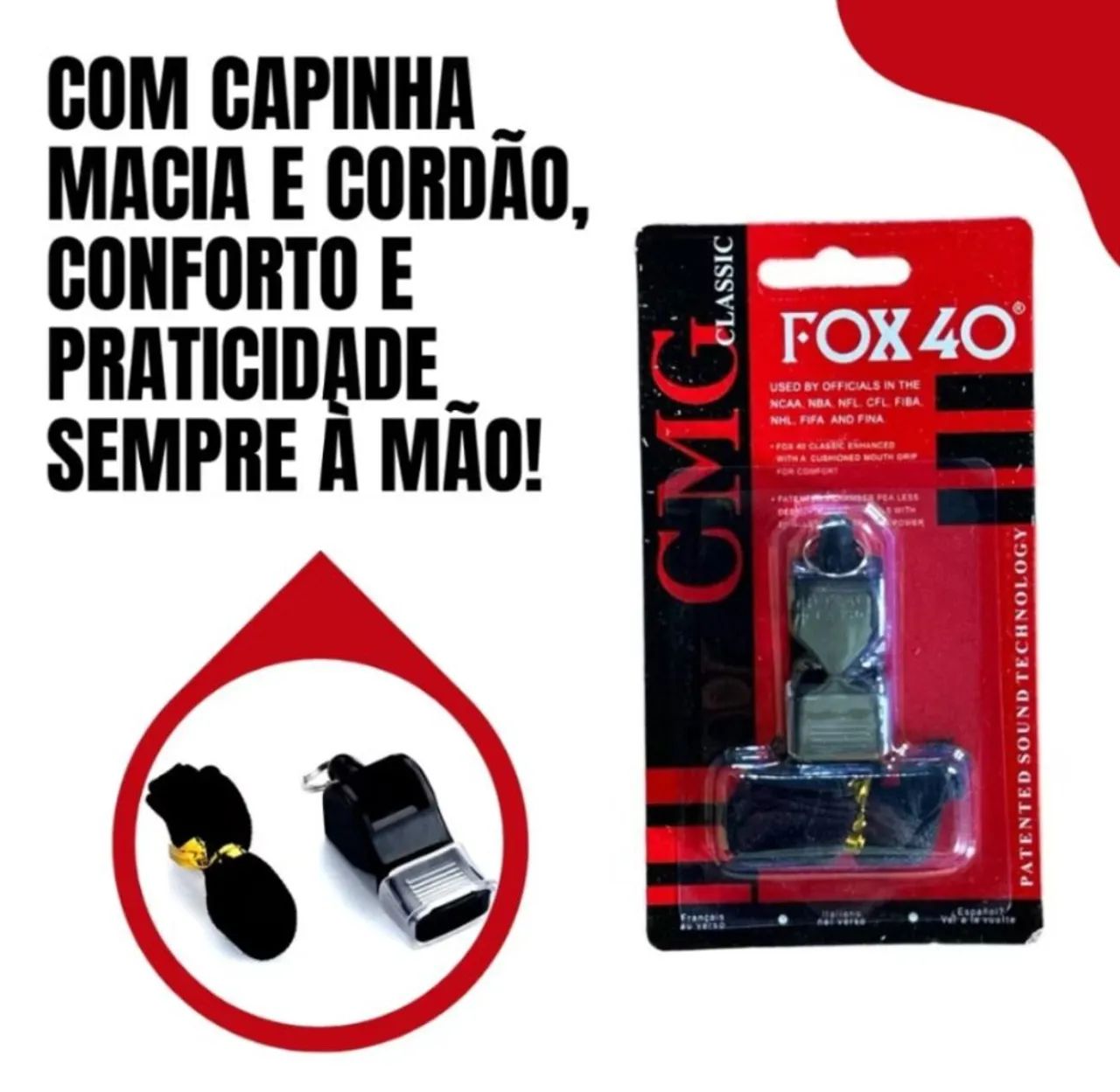 Apito Fox 40 - Foto 3
