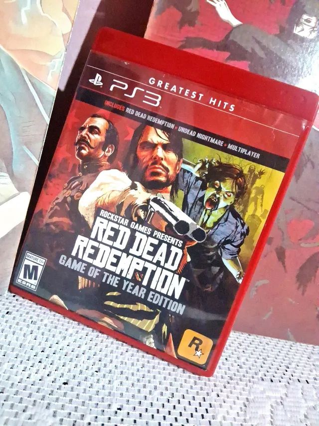 Red Dead Redemption, edição ( game of the year edition), PS3!