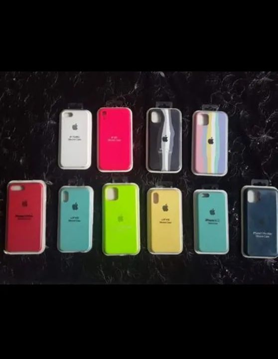 Capas para iPhones Apple Kit com 09 Unidades!