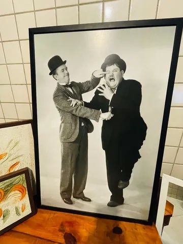 Lote decoração - Quadros em LEIA