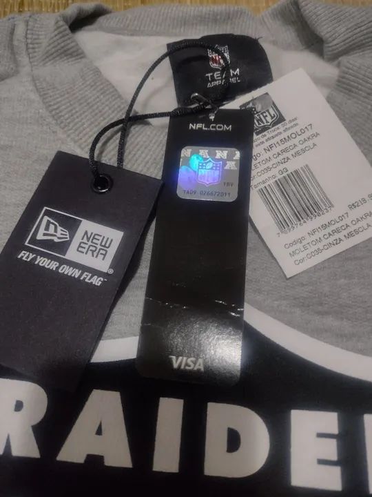 Casaco da New Era Raiders  - Foto 5