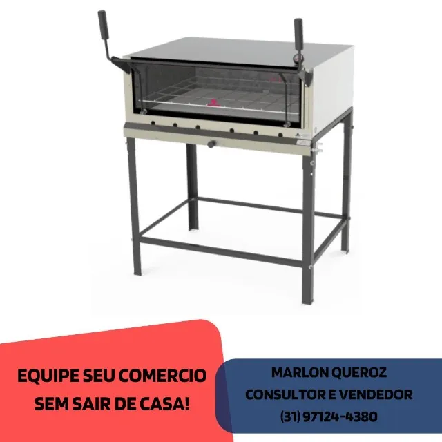 Forno Refratário Progas 90x90 a Gás
