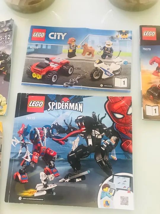 Kit (10 ) Manual de Lego original - Foto 2