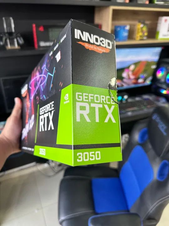 PLACA DE VIDEO INNO3D GEFORCE RTX 3050 TWIN X2, 6GB, GDDR6