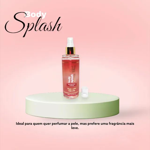 Body Splash Secret Desodorante Colonia - Soul Cosmeticos - IDM