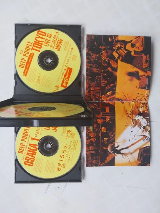 CD Deep Purple Live In Japan 72 - Foto 3