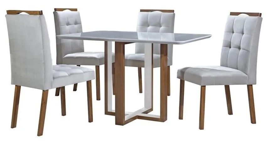 Mesa 4 Cadeiras  Rolf - Foto 2