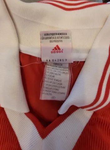 Camisa Adidas Internacional - Inter de Porto Alegre - 1999  - Foto 3