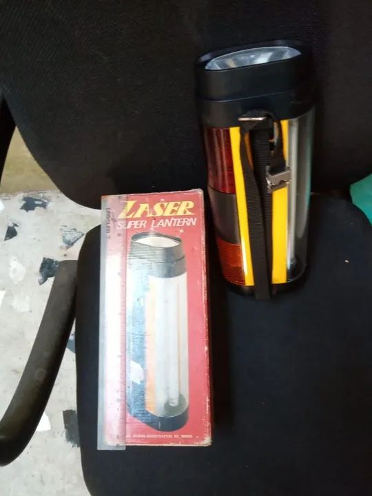 R$55 Lanterna Alarme sinalização a pilha. - Foto 2