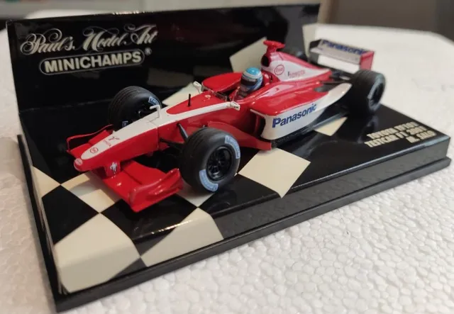 Miniatura Toyota F1 Debut 2002 Australia Gp Mika Salo Minichamps 1