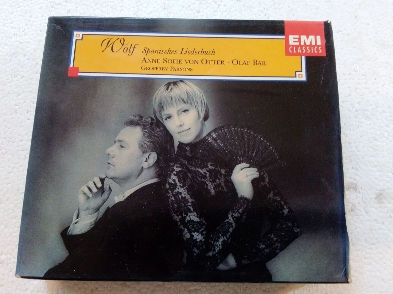 Cd duplo Wolf Spanisches Liederbuch Anne Sofie Von Otter cd original importado da Europa r