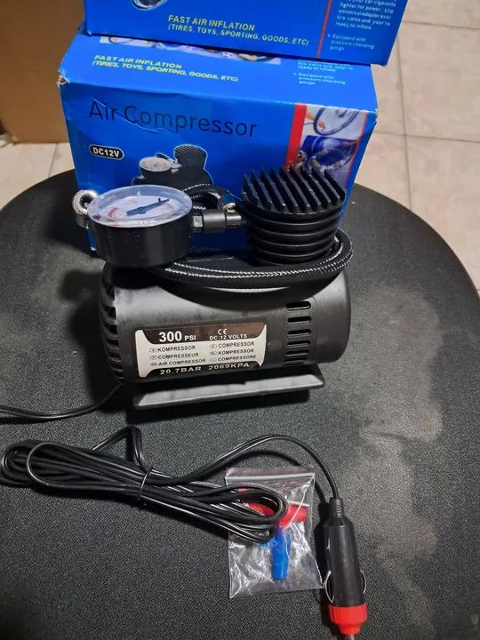 Mini compressor ar automotivo  300 ISP  - Foto 4