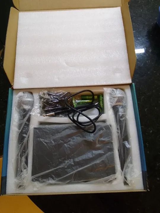 Microfone duplo Onistek - Foto 2