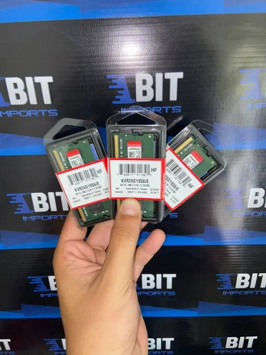 Memória DDR4 8GB 2666Mhz | Kingston | Notebook | Nova Lacrada | Original