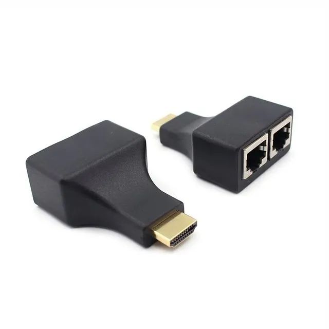 Extensor Hdmi Via Cabo De Rede 3d Alcance De Ate 30m Knup - Foto 3