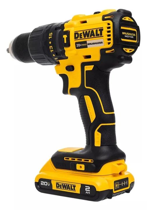 Furadeira e Parafusadeira Dewalt 20V 1/2' DCD778102 - Novo - Foto 4
