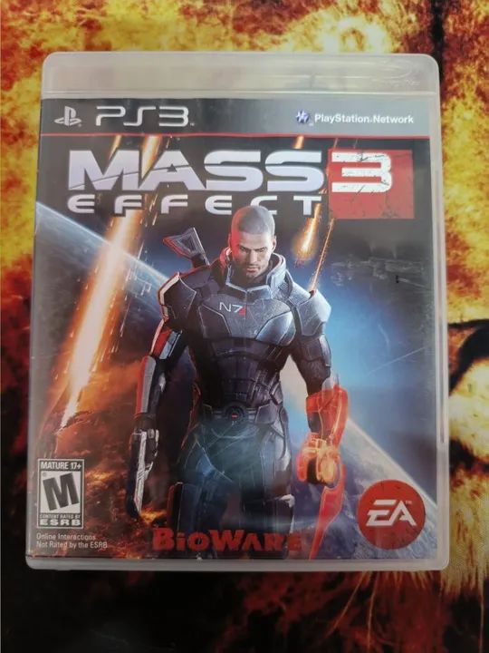 Mass Effect 3 Ps3 Mídia Física Original - Promoção