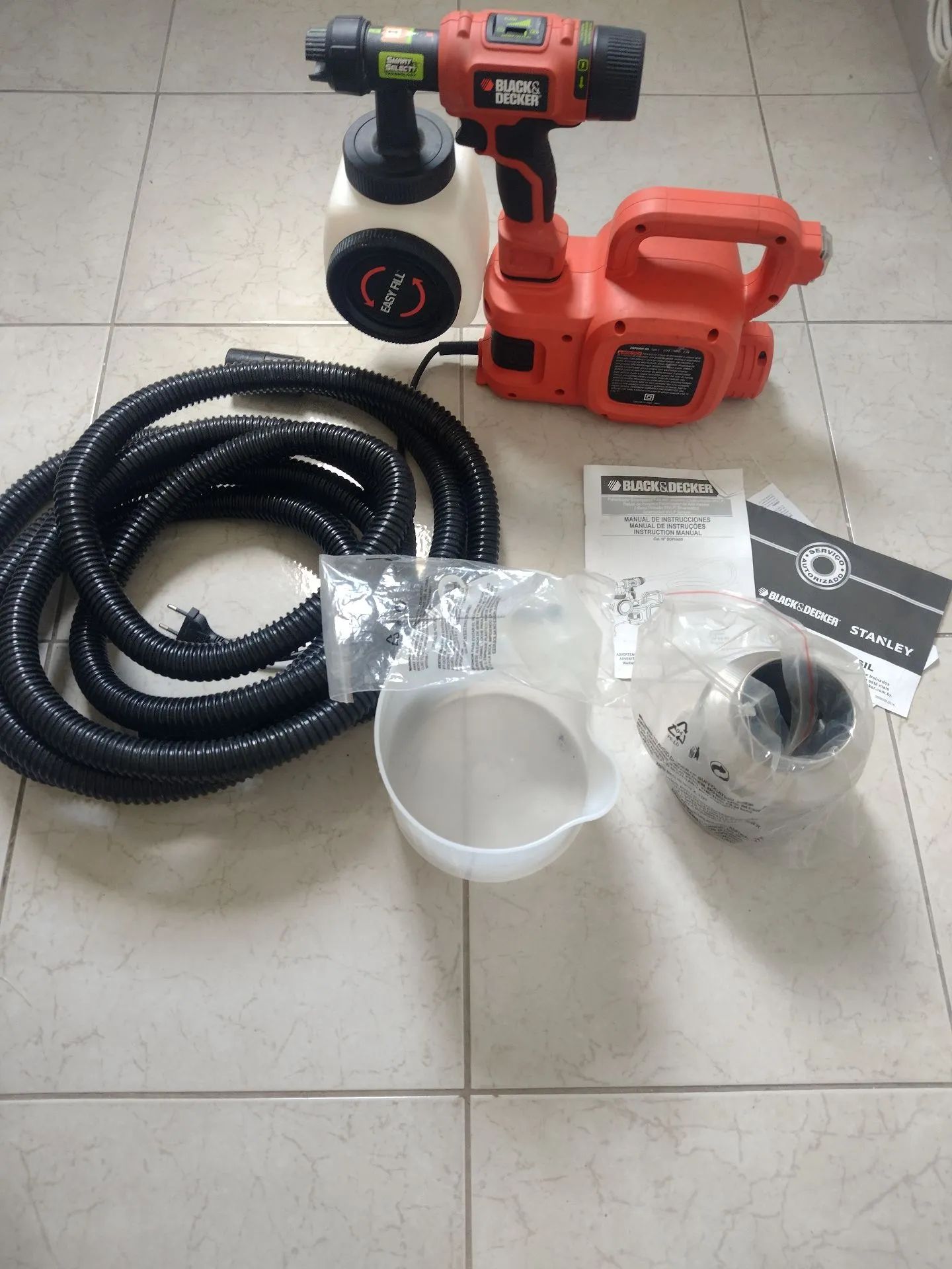 Pulverizador ótimo novíssimo.