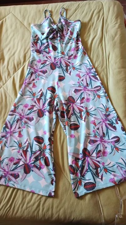 Macacão de verão estampado