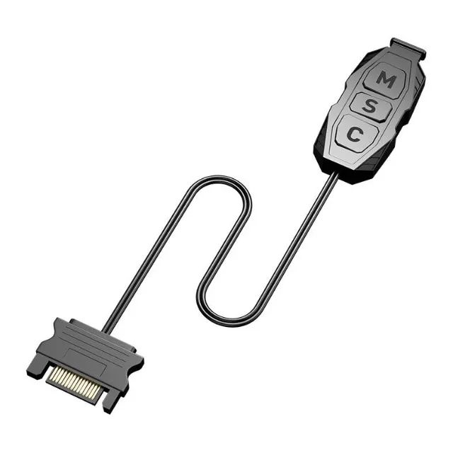 Controladora Argb 3 Pinos 5V para Sata Redragon - RD-GCP01 - WZetta - Foto 3
