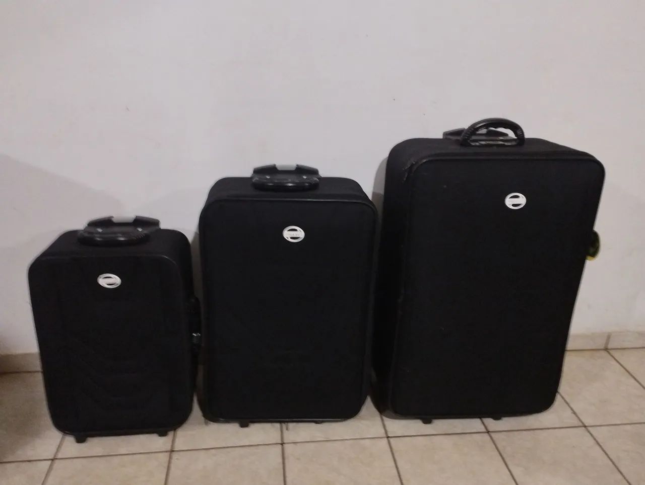 Jogo de malas de viagem - 3 peças - village