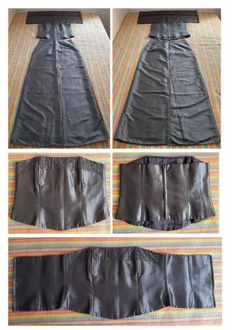 Vestido longo de festa 