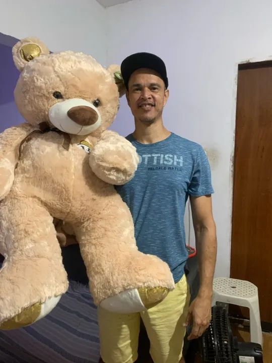 Vendo pelúcia urso gigante love - Foto 4